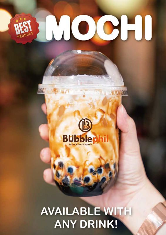Mochi 麻糬！可以搭配各種飲料！