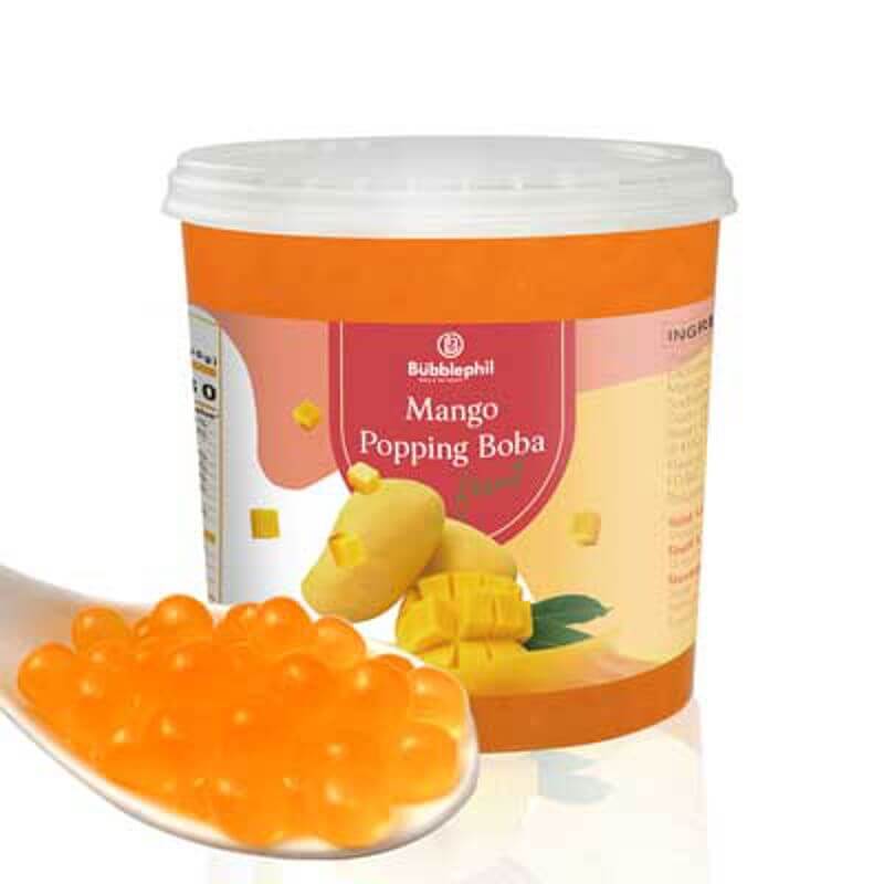 Mango Popping Boba